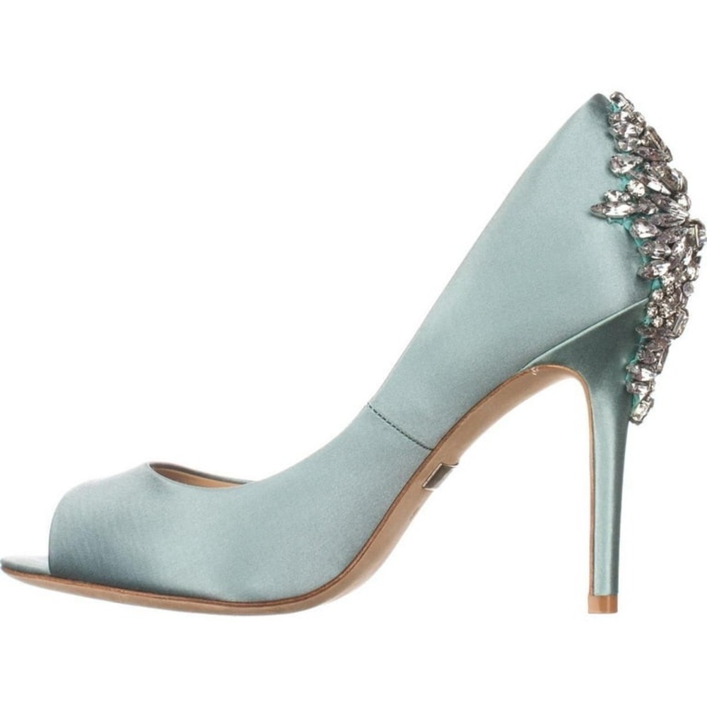 BADGLY MISCHKA KIARA PEEP TOE STILETTOS - Picture 6 of 14